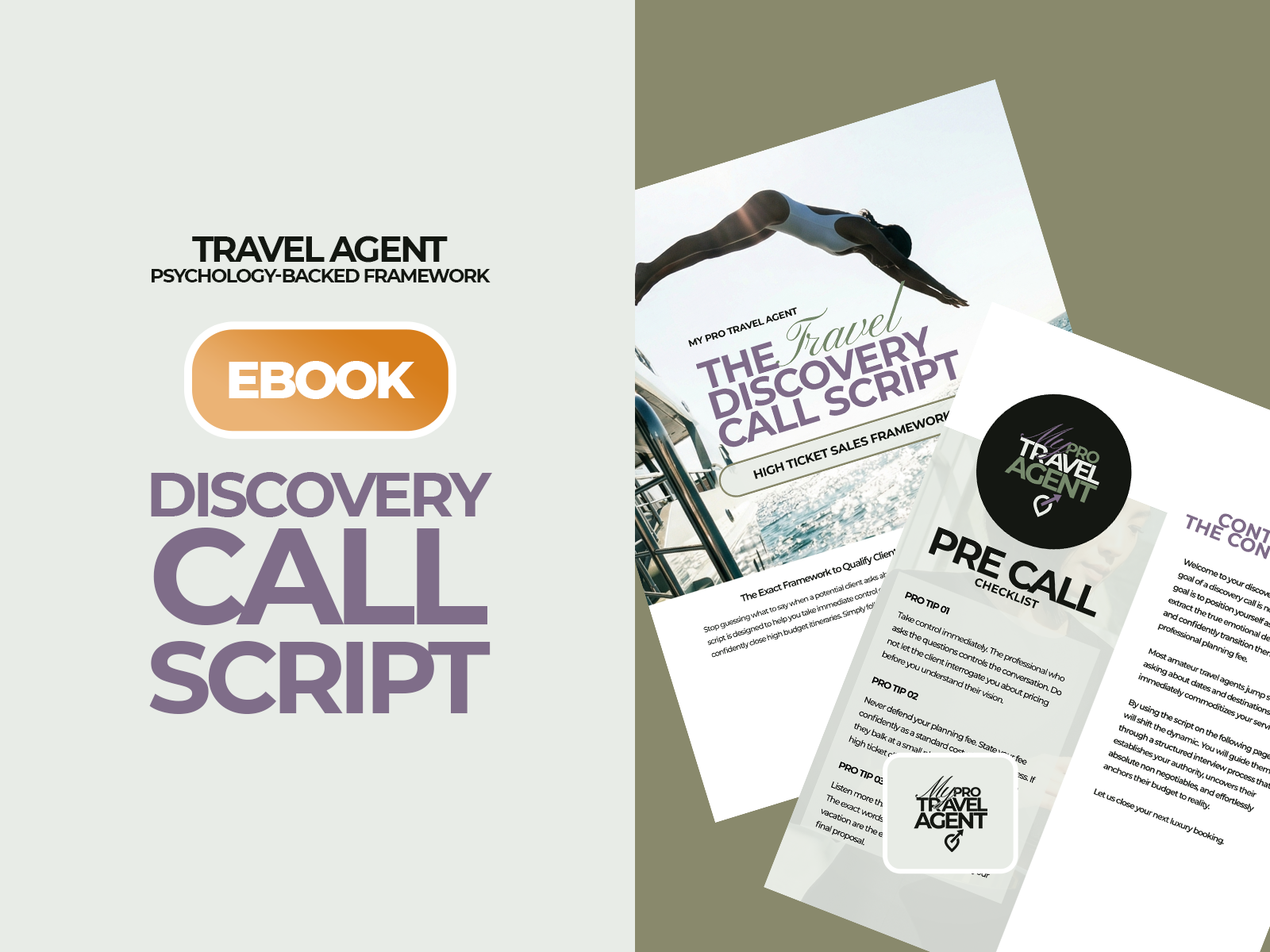 Travel Agent Discovery Call Script — Sales Framework